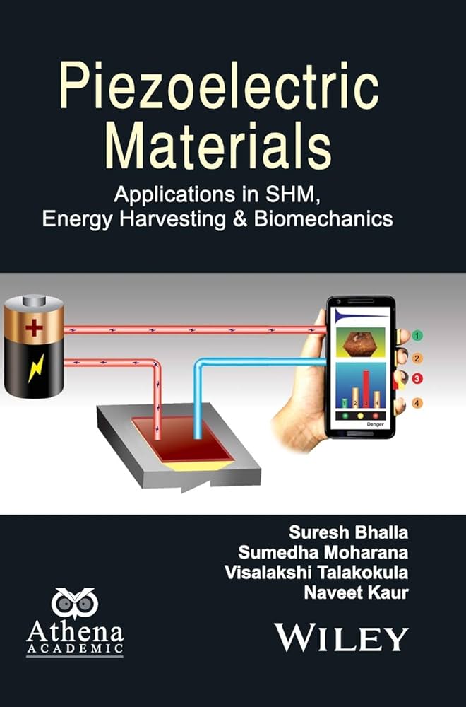 Piezoelectric materials applications in SHM, energy harvesting and bio-mechanics