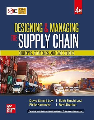 Designing and managing the supply chain concepts, strategies, and case studies