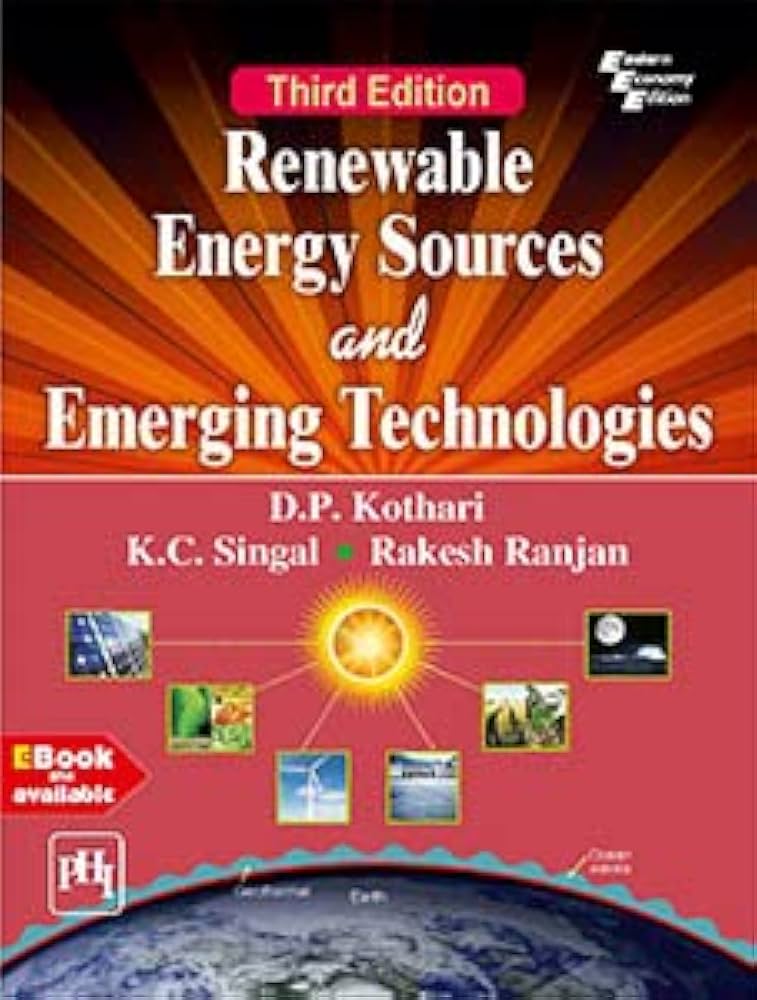 Renewable energy sources and emerging technologies