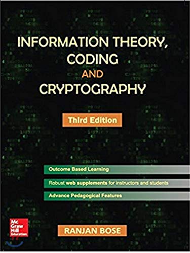 Information theory, coding and cryptography