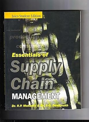 Essentials of supply chain management