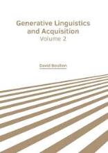 Generative linguistics and acquisition