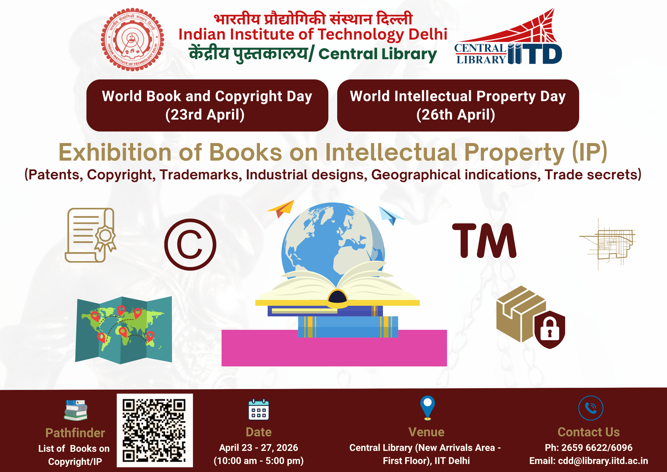 Book Exhibition on the occasion of World Book & Copyright Day and World Intellectual Property Day